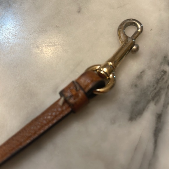 Coach number 52549B Zippy Textured Leather Wristlet - Picture 7 of 9